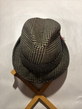 Vintage Churchill Genuine Cashmere Fedora By Neiman Marcus